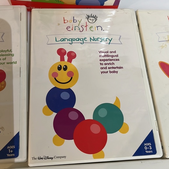 BABY EINSTEIN 4-Pack Vol.1 DVD Newton, Bach, Einstein, Shakespeare 4-Disc Set - Picture 3 of 8